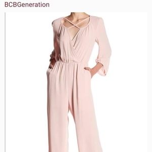 NWT BCBGeneration Jumpsuit  - Pink